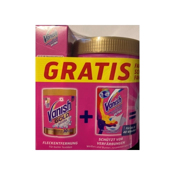 Vanish Gold Oxi Action Color 1kg + Chusteczki 20 szt.