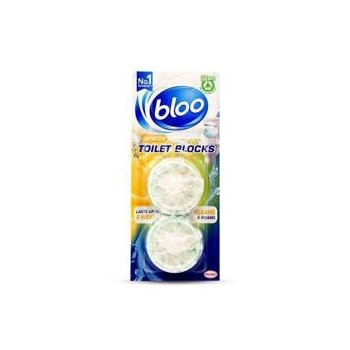 Bloo Toilet Blocks Citrus Kostki Barwiące WC 2 x 38 g