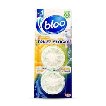 Bloo Toilet Blocks Citrus Kostki Barwiące WC 2 x 38 g