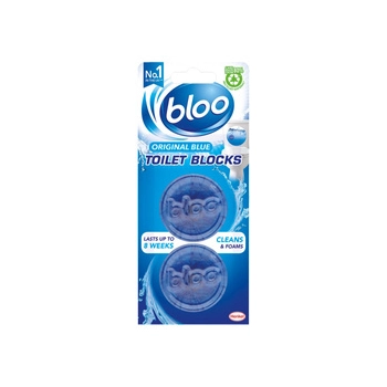Bloo Toilet Blocks Blue Kostki Barwiące WC 2 x 38 g