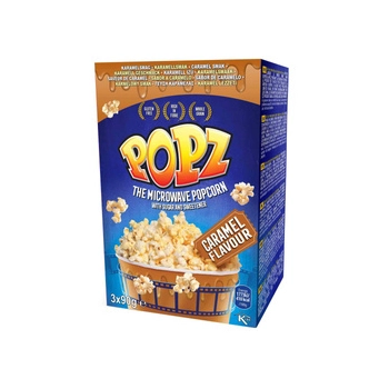 Popz Popcorn Caramel 3 x 90 g