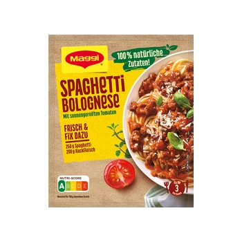 Maggi Fix Spaghetti Bolognese - 100% Naturalnych Składników 36 g