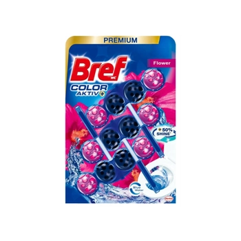 Bref Color Aktiv Flower Zawieszka WC 3 x 50 g