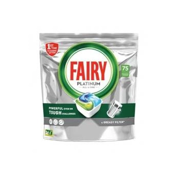 Fairy Platinum All in One Kapsułki do Zmywarki 75 szt.