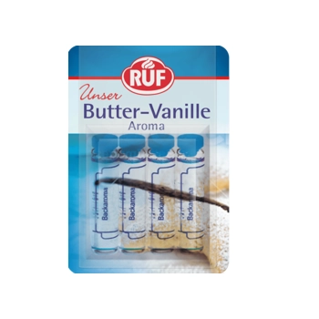 Ruf Butter-Vanille Aromat do Ciasta 4 x 2 ml
