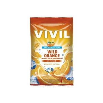 Vivil Wild Orange Cukierki bez Cukru 110 g