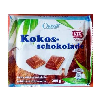 Choceur Kokos-Schokolade 200 g