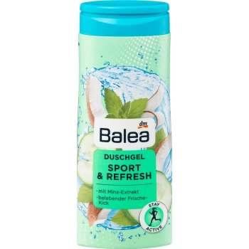 Balea Sport & Refresh Żel pod Prysznic 300 ml