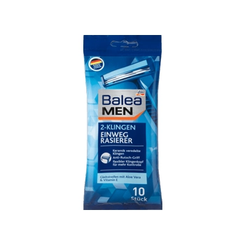 Balea Men Jednorazowe Maszynki 2-ostrzowe 10 szt.