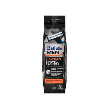 Balea Men Jednorazowa Maszynka do Golenia 3 ostrza, 8 szt.