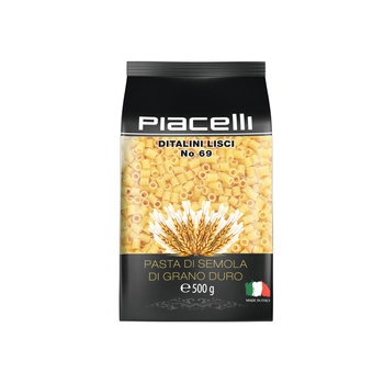 Piacelli Ditalini Lisci No 69 Makaron z Semoliny 500 g