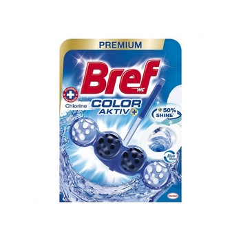 Bref Blue Active+Chlorine Color Aktiv Zawieszka WC 50 g