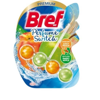 Bref Perfume Switch Peach & Apple Zawieszka WC 50 g