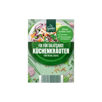 Le Gusto Küchenkräuter Zioła Kuchenne 5 x 8 g