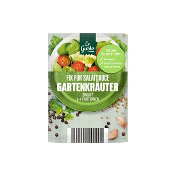 Le Gusto Gartenkräuter Zioła Ogrodowe 5 x 8 g