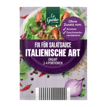 Le Gusto Italienische Art Zioła Włoskie 5 x 8 g