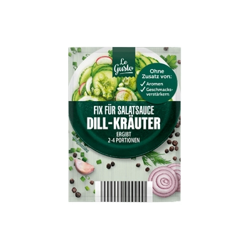 Le Gusto Dill-Kräuter Zioła Koperkowe 5 x 8 g