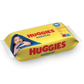 Huggies Unistar Chusteczki Nawilżone 56 szt.