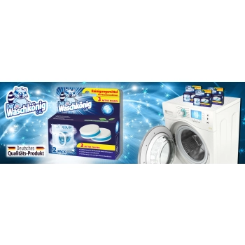 Der Waschkönig Tabletki Czyszczące do Pralki 2 szt.DE