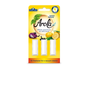 Arola Wkłady Zapachowe do Odkurzacza Cytryna