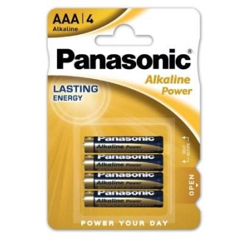 Panasonic Alkaline Power Baterie AAA 4 szt.