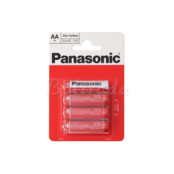 Panasonic Zinc Carbon Baterie AA 4 szt.