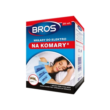 Bros Wkład do Elektro na Komary 20 szt.