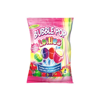Woogie Lizaki z Gumą Bubble Pop 144 g