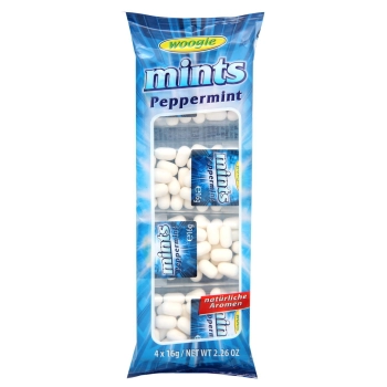 Woogie Drażetki Miętowe 4x16 g