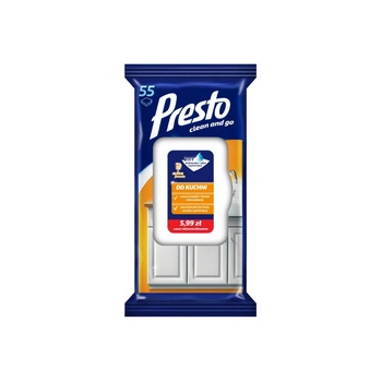 Presto Active Formula Ściereczki do Kuchni 55 szt.