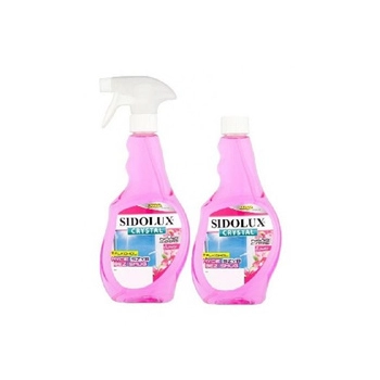 Sidolux Crystal Flower Płyn 500 ml +Zapas 500 ml