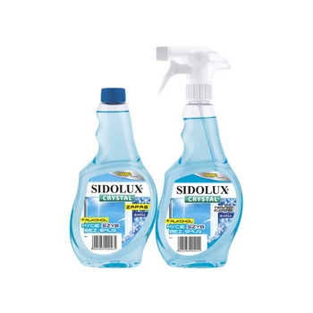 Sidolux Crystal Arctic Płyn 500 ml +Zapas 500 ml