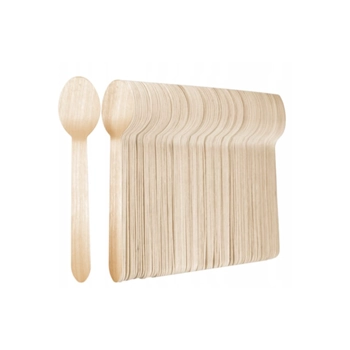 Abena Łyżeczka Drewniana 11 cm, 100 sztuk (132444)