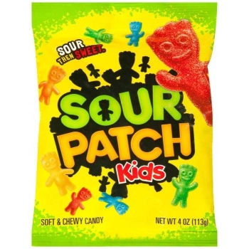 Sour Patch Kids Żelki Kwaśne 140 g