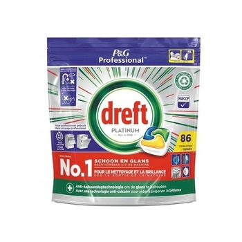 Dreft Platinum Lemon Kapsułki do Zmywarki 86 szt.