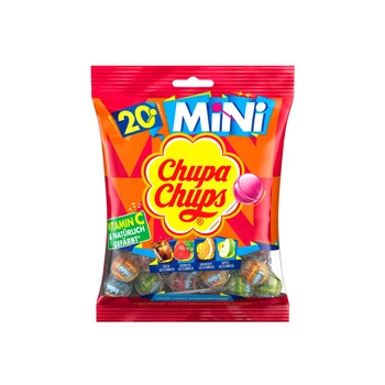 Chupa Chups Lizaki Mini z Witaminą C 20 szt.