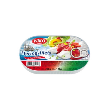Wiko Filety Śledziowe w Sosie Paprykowym 200 g