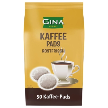 Gina Kaffee Gemahlen Pads 50 szt.