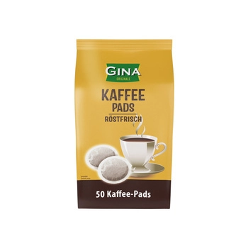 Gina Kaffee Gemahlen Pads 50 szt.