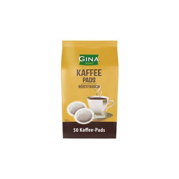 Gina Kaffee Gemahlen Pads 50 szt.