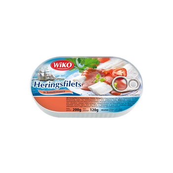 Wiko Filety Śledziowe w Sosie Pomidorowym 200 g