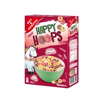 G&G Happy Hoops Płatki Śniadaniowe 500 g