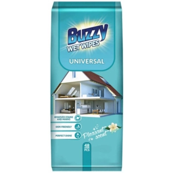 Buzzy Chusteczki Nawilżane Uniwersalne 48 szt.