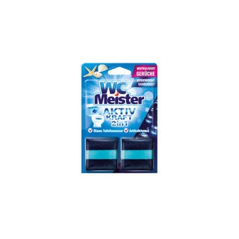 WC Meister Aktiv Kraft 2 in 1 Blaues 2x 50 g