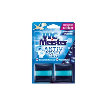 WC Meister Aktiv Kraft 2 in 1 Blaues 2x 50 g