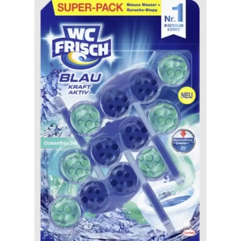WC Frisch Reiniger Blau Kraft-Aktiv 3 szt.