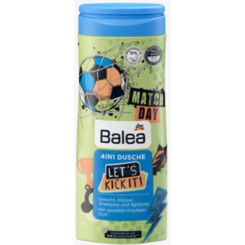 Balea 4w1 Let’s Kickiti Żel pod Prysznic dla Dzieci 300 ml