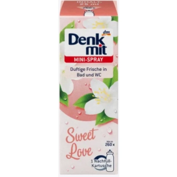 Denkmit Odświeżacz Powietrza Spray Uzupełniacz Sweet Love 25 ml