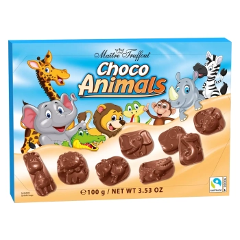 MaitreTruffout Choco Animals 100 g