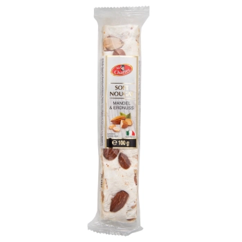 SirCharles Biały Nugat Orzechy i Migdały 100 g